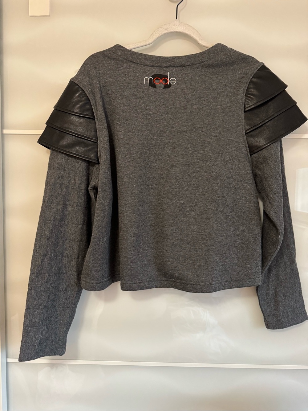 Disney Japan Edna Mode sweater grey black avante garde L DISNEYSEA TOKYO - Picture 7 of 11